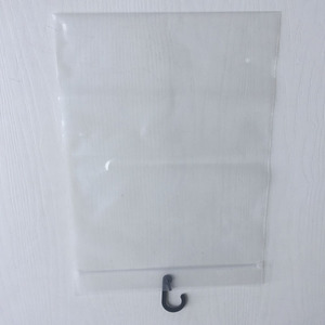 Đồng bằng rõ ràng <span class=keywords><strong>LDPE</strong></span> dây kéo may quần áo bao bì nhựa móc áo móc túi poly - Product Image 3