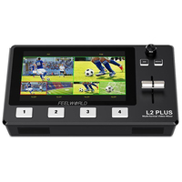 L2 PLUS 5.5 "LCD écran tactile PTZ contrôle Chroma Key USB3.0 Live Streaming hd commutateur vidéo