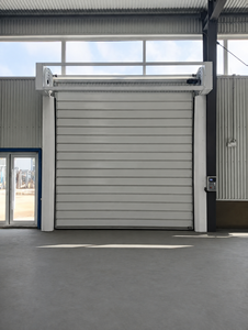 <span class=keywords><strong>Porte</strong></span> rapide spirale rigide électrique industrielle |   <span class=keywords><strong>Porte</strong></span> rapide en métal haute vitesse pour atelier <span class=keywords><strong>de</strong></span> peinture - Product Image 4