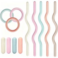 Barre d'haltères en silicone très vendue, bracelet de fitness lesté, anneau énergétique, barre de musculation, yoga, sport, portable