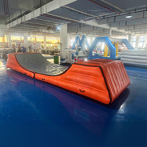 Rampe de skateboard gonflable portable en PVC de 6,7 m - Durable et imperméable pour les sports de <span class=keywords><strong>skate</strong></span>, les piscines, les marches de vélo, les atterrissages - Product Image 1