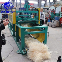 Luozzbest-Machine à fabrication de laine de bois, dispositif pour claquettes de laine du bois