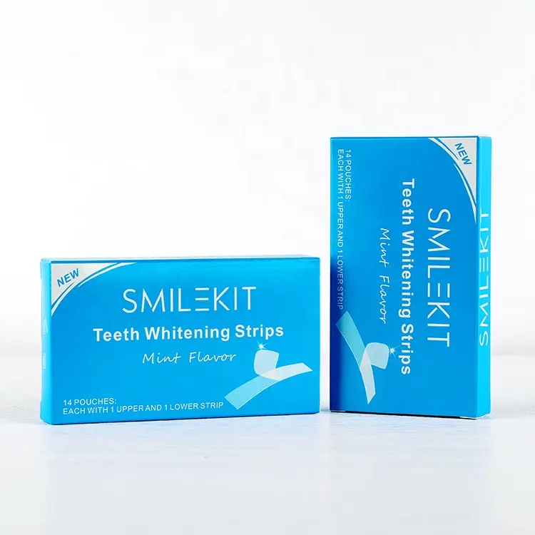 Hot Sell 28Pcs Advanced Teeth Whitening Strips Removal Stain Clean Dental Whitening Strips