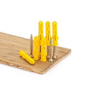 สกรูยึดไม้ด้วยตนเอง,ปลั๊กผนังขยายคอนกรีตพลาสติก - Product Image 1