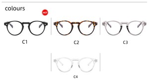 Nouvelle monture de lunettes de style Iron Man Donny rétro européen et américain, anti-lumière bleue, miroir plat en PC, 3358, lunettes tendance - Product Image 5