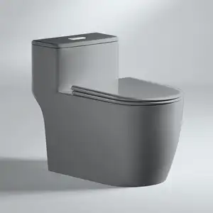 CaCa Luxury Ceramic Bathroom Water Closet 1 Piece Wc S Trap Siphonic Toilet Commodes For Bathroom Dual Flushing Toilet