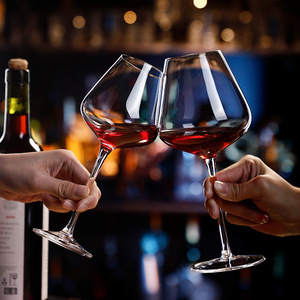 Fabricants de tasses en verre à <span class=keywords><strong>vin</strong></span> en cristal de luxe rouge bourgogne avec gobelet de raisin de <span class=keywords><strong>Bordeaux</strong></span> à longue tige et grand ventre pour cocktail - Product Image 2