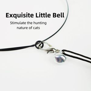 Shengfeng Accesorios de Juego para Gatos, Cabezal de Repuesto de Alambre de Acero con Pluma de Hada, Varita Estimulante para Gatos con Campana - Product Image 4