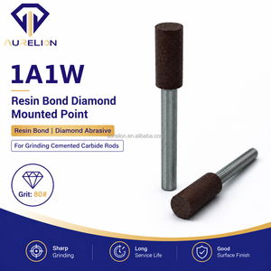 Pointe de meulage montée sur résine 1A1W pour affûtage d'inserts de lame de scie 1A1W - Product Image 2
