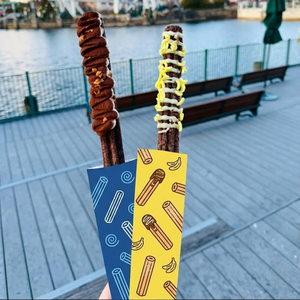 Bolsas de Papel para Churros con Diseño Creativo de Dibujos Animados, Grado Alimenticio, Logotipo Personalizado, Empaque Largo para Snack Bar, Venta al Por Mayor - Product Image 2