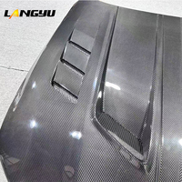Accessoires extérieurs LANGyu 2021+ M3 G80 M4 G82 G83 Style ZLO Capot avant en fibre de carbone sèche pour BMW