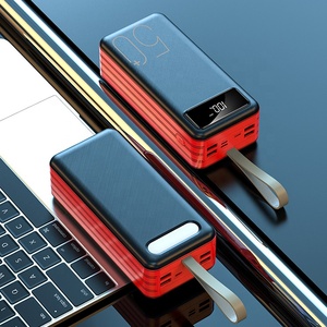 พาวเวอร์แบงค์ความจุสูง ช่องเสียบ 3 ช่อง 4 พอร์ต USB ความจุ 50000mAh สำหรับชาร์จโทรศัพท์มือถือ - Product Image 6