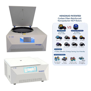 Centrífuga de Laboratório Refrigerada de Baixa Velocidade HengNuo 6000rpm Modelo 3-5R com <span class=keywords><strong>Rotor</strong></span> <span class=keywords><strong>Swing</strong></span> Out de 4x50ml 6321xg - Product Image 1