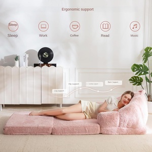 Nouveau Canapé Modulaire Convertible Inclinable pour Appartement, avec Coussins en Mousse Haute Densité et Mousse à Mémoire de Forme Combinée, Canapé Compressif Polyvalent - Product Image 4