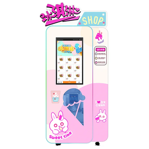 Venta al por mayor máquina de helados suaves máquinas expendedoras de helados de autoservicio completamente automático para pequeñas empresas - Product Image 2