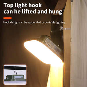 810 Lm Lumens équipement de charge actionné nuit Ultra utilisation esthétique batterie Mobile gradation lampe d'éclairage pour le Camping d'aventure en plein air - Product Image 2