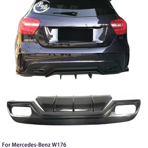 ดิฟฟิวเซอร์หลังคาร์บอนไฟเบอร์แท้ สำหรับรถยนต์ A-Class W176 ปี 2013-2017 - Product Image 1