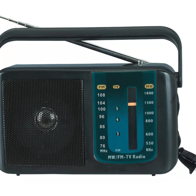 KCR High Sensitivity Receiver AC DC Power 3 Band Radio Am Fm