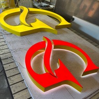 Vente chaude : Enseigne publicitaire et directionnelle LED personnalisée avec lettres 3D lumineuses pour spa commercial