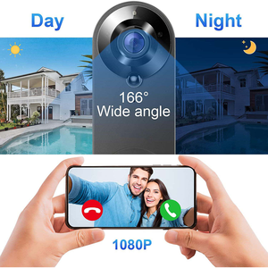 WIFI Smart <strong>Video</strong> <strong>Doorbell</strong> <strong>with</strong> <strong>Chime</strong> Works <strong>with</strong> Tuya/ Smart Life APP - Product Image 3