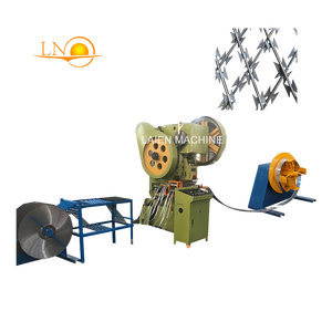 Grillage en accordéon automatique à grande vitesse de barbelé de lame de rasoir faisant la machine pour la barrière de sécurité - Product Image 6