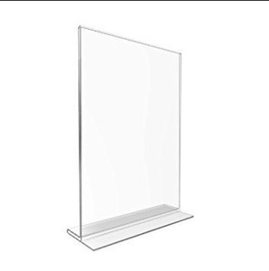 Giá Đỡ Giấy Acrylic <span class=keywords><strong>A5</strong></span> Tùy Chỉnh Nam Châm Cao Hình Chữ T Chất Lượng Cao Giá Đỡ Giấy A4 Giá Đỡ Thực Đơn - Product Image 5