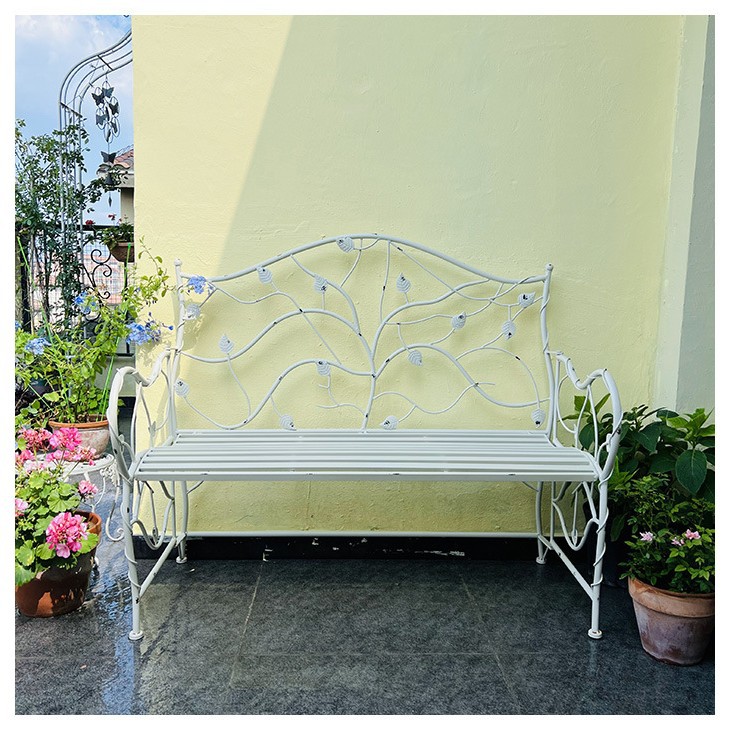 Sedia doppia bianca