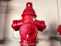 Baril sec extérieur à 3 voies Anti-collision régulation de pression combinaison multifonctionnelle bouche d'incendie en fonte ductile