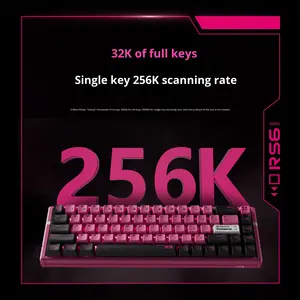 <span class=keywords><strong>Clavier</strong></span> <span class=keywords><strong>de</strong></span> jeu <span class=keywords><strong>haut</strong></span> <span class=keywords><strong>de</strong></span> <span class=keywords><strong>gamme</strong></span> ATK RS6 à axe magnétique mécanique, sans fil BT, programmable, non rétroéclairé, dédié aux e-sports, monomode - Product Image 4