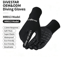 Sarung Tangan Selam Neoprena DIVESTAR MR013 Ramah Lingkungan, Lembut, Bernapas, dan Tahan Air
