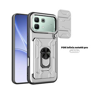 Étui de protection pour téléphone Infinix <span class=keywords><strong>Note</strong></span> 60 Ultra avec fenêtre coulissante, support magnétique pour voiture et protection d'objectif, par Lichicase - Product Image 2