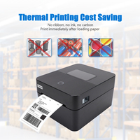 Vente directe d'usine, imprimante d'étiquettes thermiques de 4 pouces, prend en charge l'impression de reçus, imprimante d'étiquettes thermiques 4x6, imprimante de codes-barres