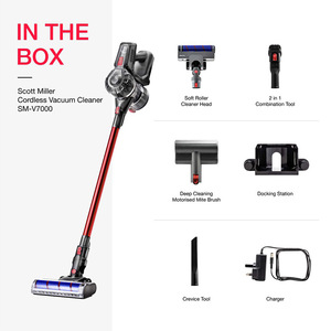Handheld <b>Vacuum</b> Cleaner 22000 Pa Suction Flat Nozzle <b>Portable</b> Household Cleaning Tool - Product Image 3
