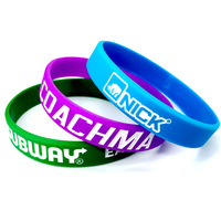 Bracelets en silicone écologiques personnalisés, logo imprimé en relief, cadeaux promotionnels, événements, publicité sportive