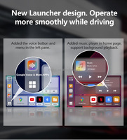 Boîte multimédia de voiture OEM/ODM CP-308 sortie HD Carplay sans fil/Android GPS intégré Garantie 1 an-Watch YouTube/Netflix Phone