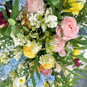 Promesse personnalisé fleurs colorées artificielles Arche Arrangement mariage toile de fond Arches décor fleur arc - Product Image 4