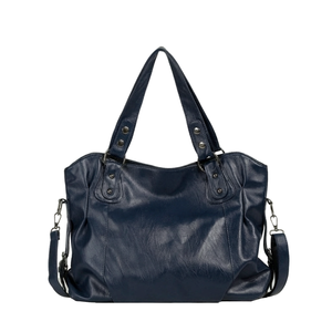 <b>Soft</b> Durable PU Leather Foldable Zipper Closure Shoulder <b>Crossbody</b> Tote <b>Bags</b> for Women Daily Use Vintage Solid Handbag 1-1.9L - Product Image 1