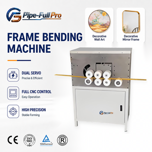 Servo CNC Aluminum Frame Corner Bending Machine for <b>Mirror</b> Picture Decorative Wall Art Profile Frame - Product Image 1