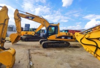 Excavatrice sur chenilles CAT 320C d'occasion en stock, pelleuse de 20 tonnes d'occasion à prix compétitif pour l'exportation