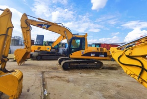 Excavadora de cadenas CAT 320C usada en stock, excavadora de segunda mano de 20 toneladas con precio competitivo para exportación - Product Image 6