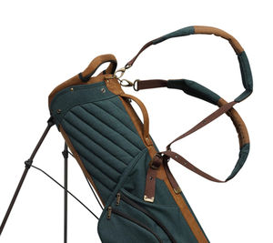 नवीनतम डिजाइन गोल्फ + बैग हरे रंग गोल्फ खड़े बैग - Product Image 2