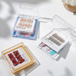 Groothandel Manicure Gereedschap 2-in-1 Dubbellaags Design Handgemaakte Nagels Opbergdoos Press-on Nagels Verpakking Lege Doos - Product Image 2