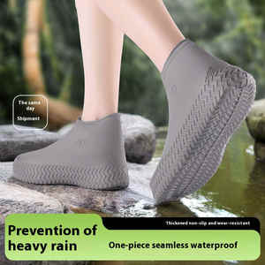 W34 impermeabili impermeabili stivali da pioggia durevoli in Gel di silice scarpe da pioggia essenziali - Product Image 3
