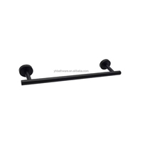 Ensemble d'accessoires de salle de bain noir mat, 14 pièces, en acier inoxydable 304, fixation murale, porte-serviettes, porte-papier toilette, crochets pour peignoirs