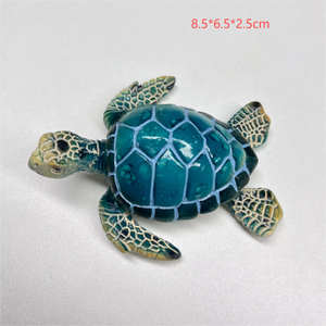 Bán Buôn Coastal Ocean Marine Nhựa Thủ Công Mỹ Nghệ Hải Lý Biển Trang Trí Rùa Bức Tượng Nhỏ Quà Lưu Niệm Tủ Lạnh Nam Châm - Product Image 4