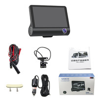 E-ace — T319 caméra de tableau de bord voiture, dashcam, Dvr 4 pouces, caméra de recul, capteur G, boîte noire