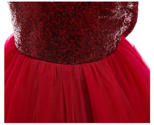 Robe de princesse pour filles, collection été, style gâteau superposé, idéale pour les fêtes d'enfants - Grande Vente - Product Image 5