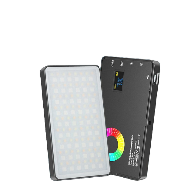 Good M1SE RGB LED Handheld Panel Portable Video Studio Lighting Equipment for Photography and Video Production