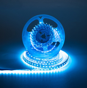 Bande lumineuse LED bleu glace à intensité variable 12V basse tension 3000K 4000K 6000K, lumière adhésive haute densité à rangée unique, luminosité réglable - Product Image 1