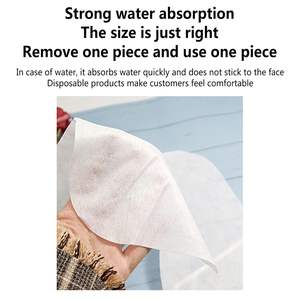 천연 일회용 고품질 부직포 넥 필로우 커버 목 베개 커버 페이스 레스트 커버 - Product Image 2